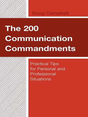 cover image of The 200 Communication Commandments